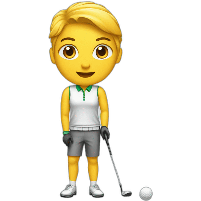 Golfista emoji