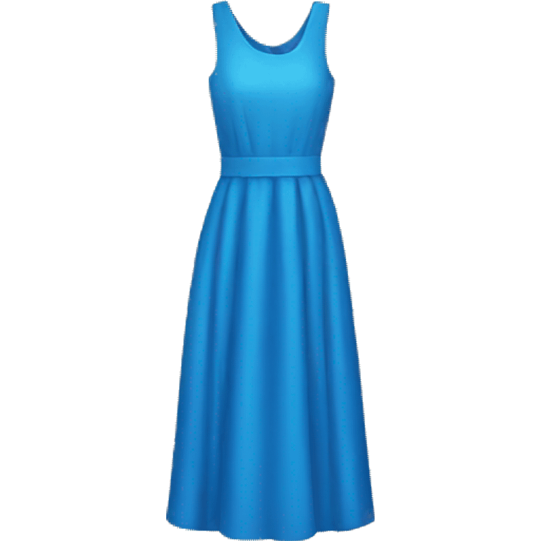 blue dress emoji