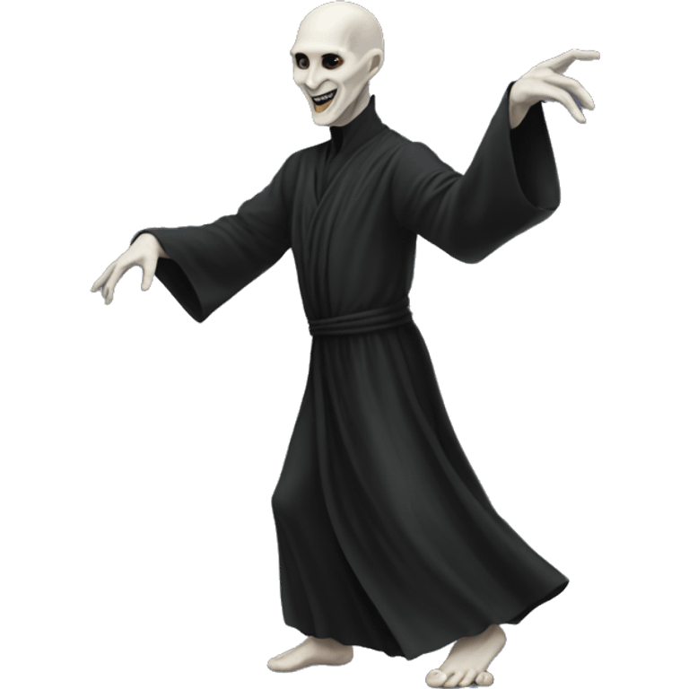 Voldermort dancing emoji