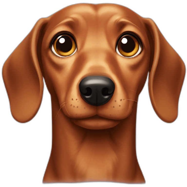 dachsund emoji