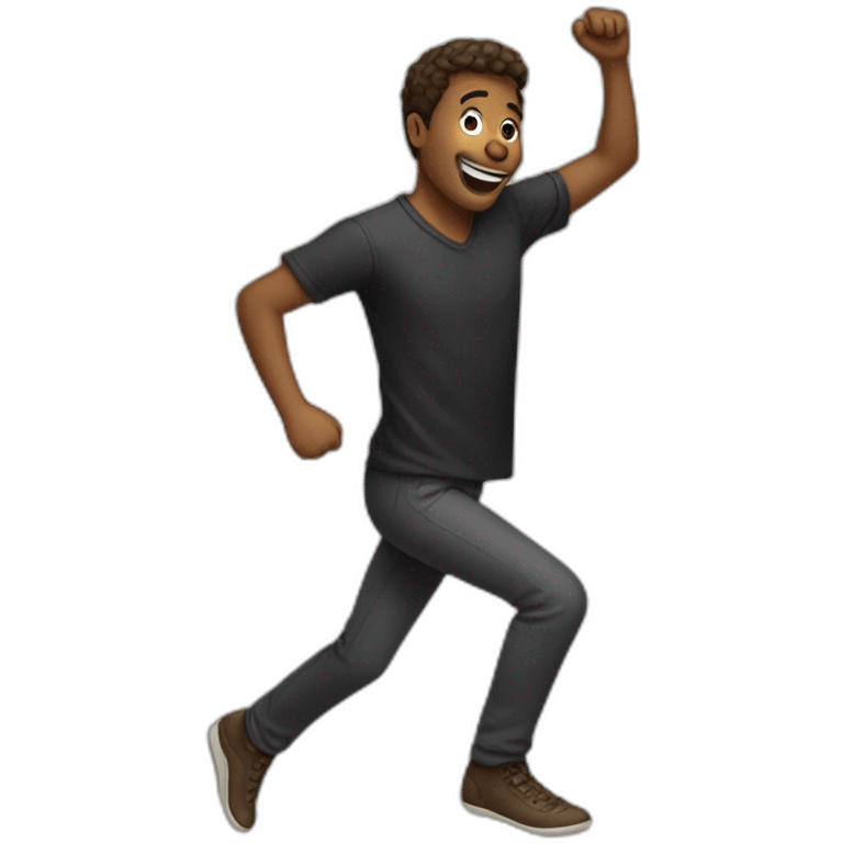 man dancing emoji