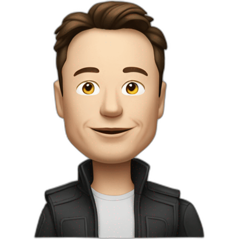 Elon musk sh00ting himself emoji