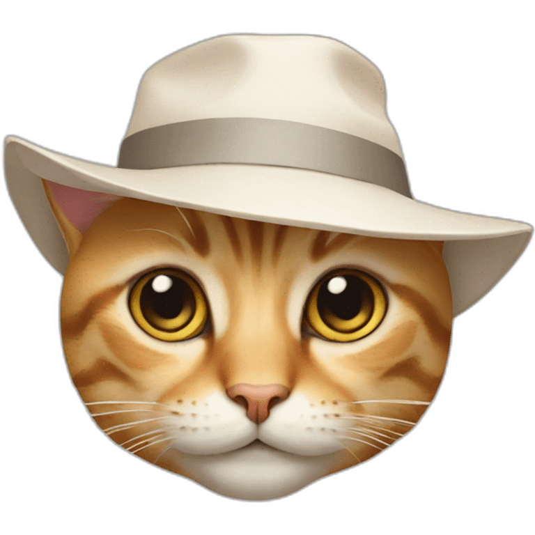  cat in a hat emoji