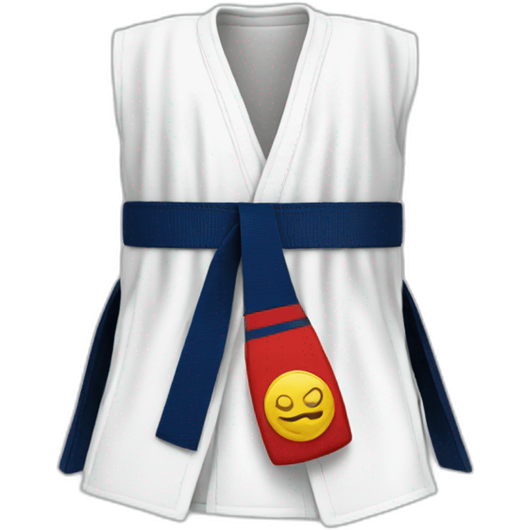 Taekwondo belt emoji