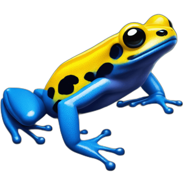 Blue Poison Dart Frog emoji