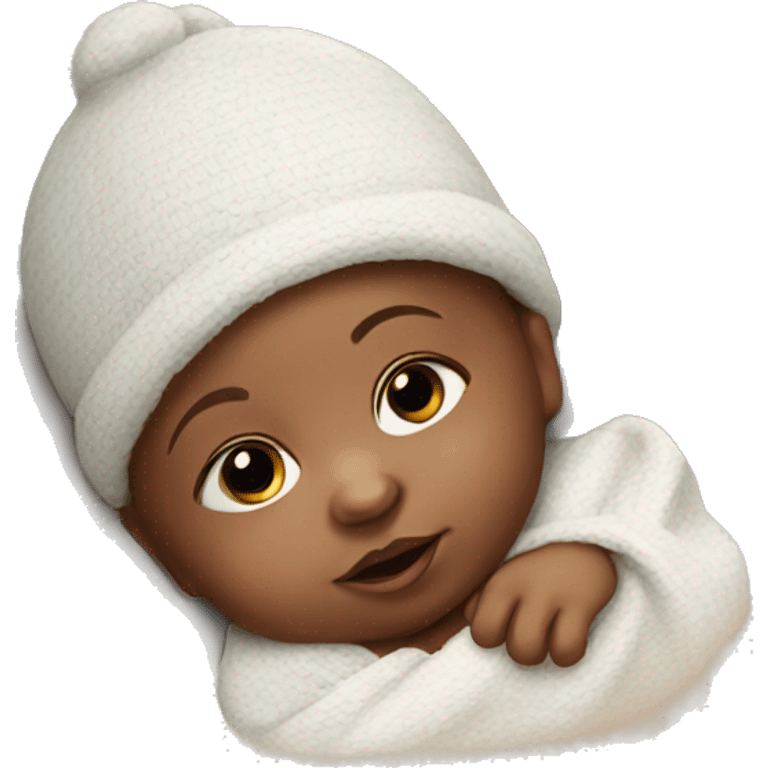 Newborn baby realistic  emoji