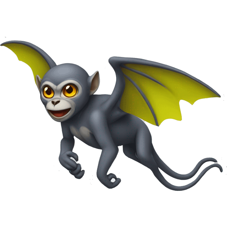 Flying monkeys  emoji