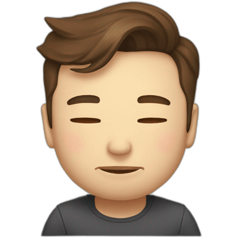 Elon musk sleep emoji