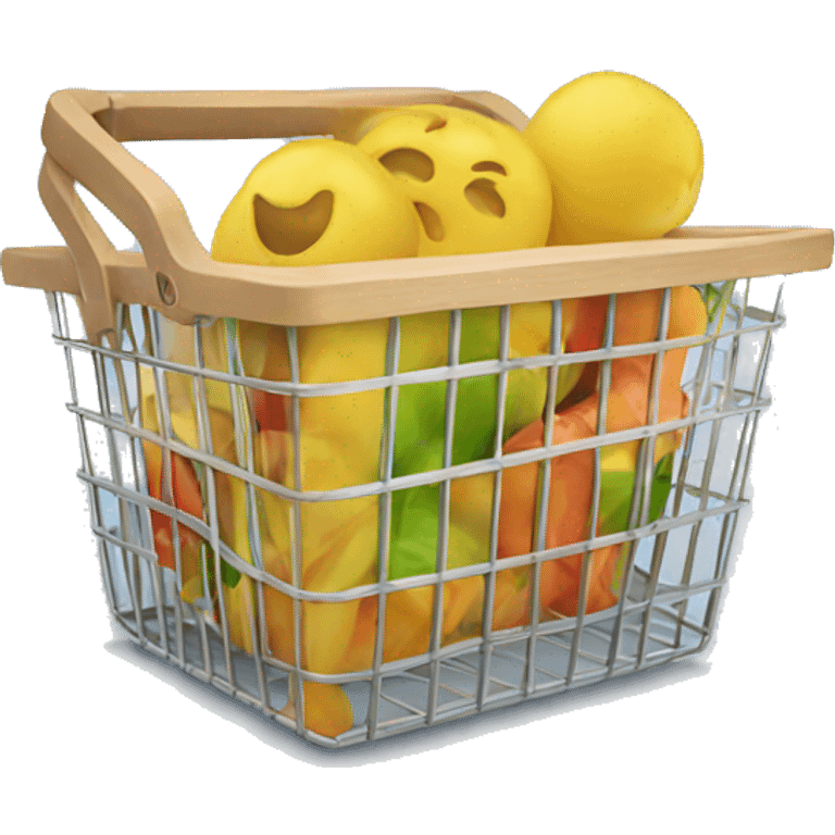 shopping basket emoji