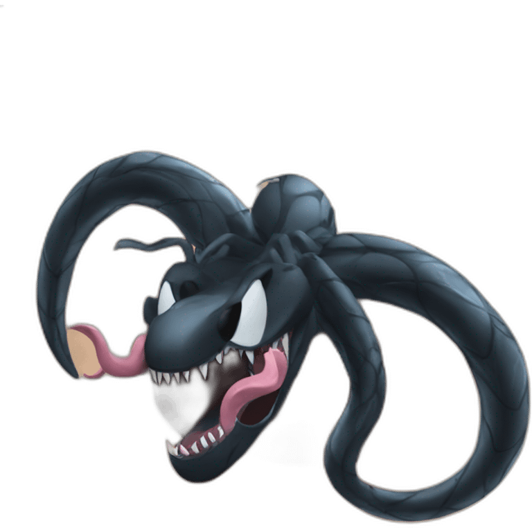 venom happy emoji