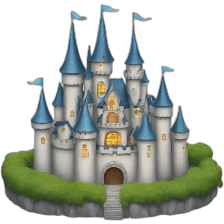 Princess castle emoji