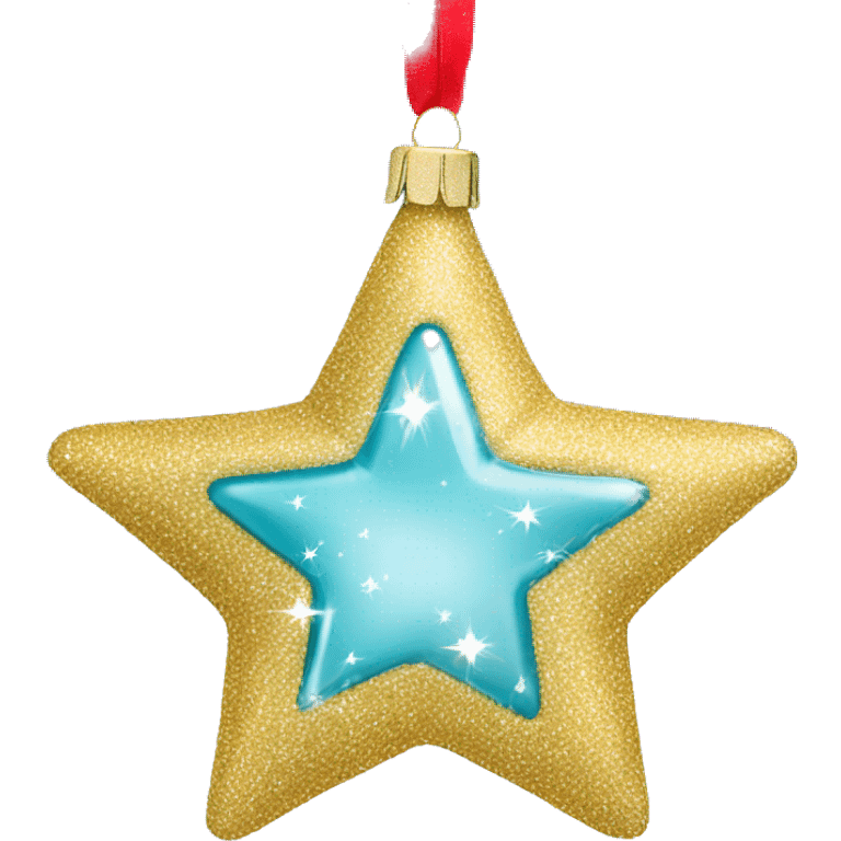 Sparkling star ornament emoji