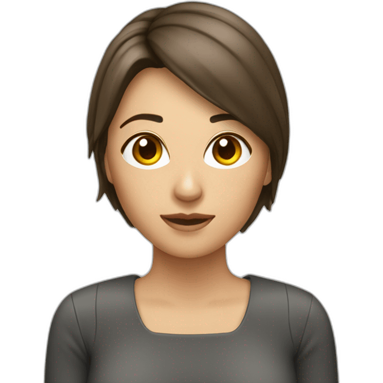 Mujer cámara de fotos emoji