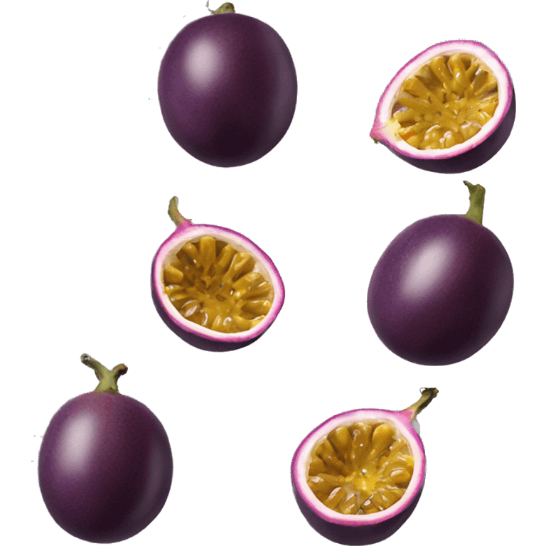 Passion fruit emoji