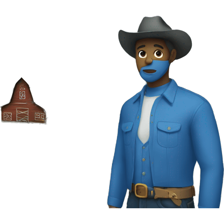 blue america country emoji