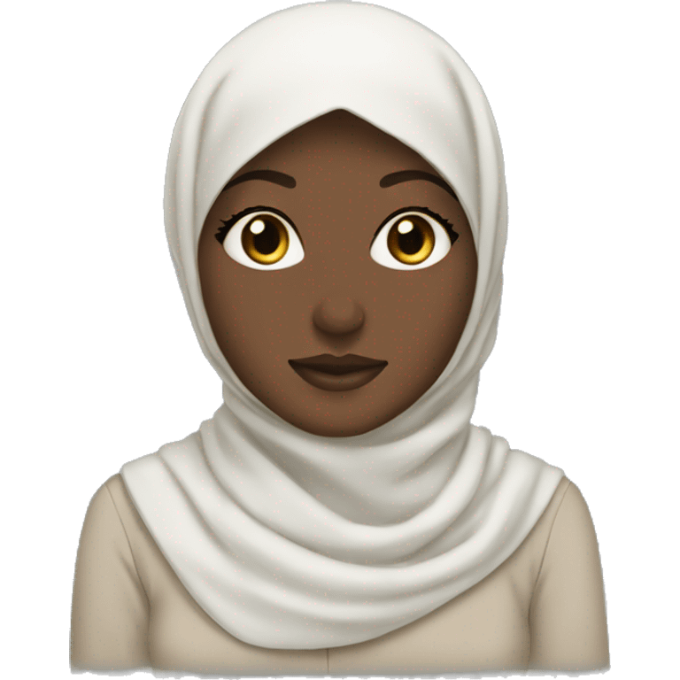 hijabi white girl emoji