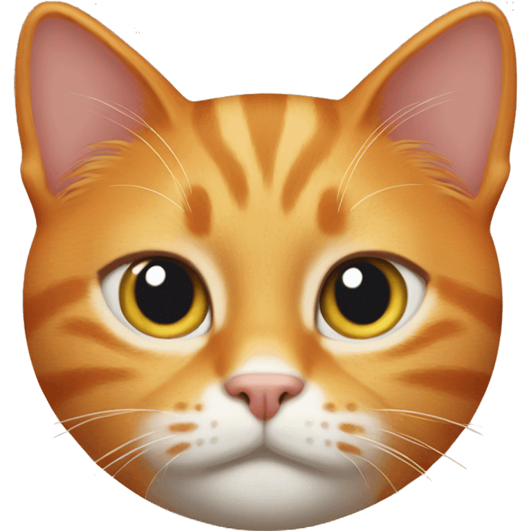 Orange tabby cat emoji