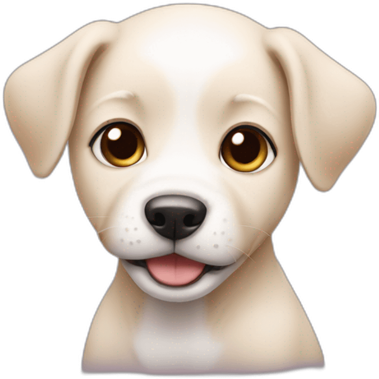 Baby dog emoji