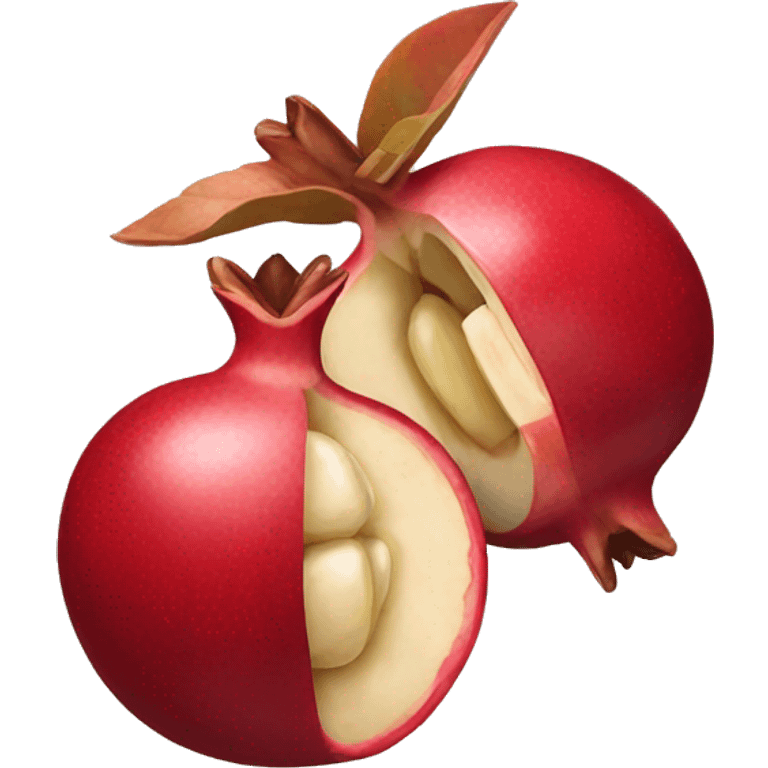 open pomegranate emoji