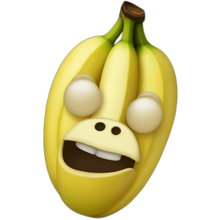 Singe banane emoji