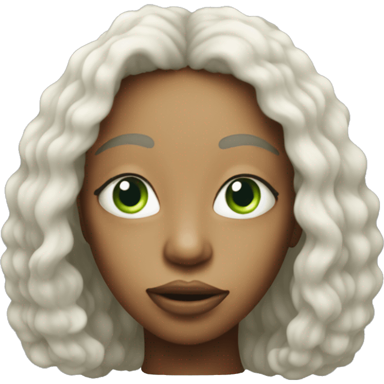 sza alien face emoji