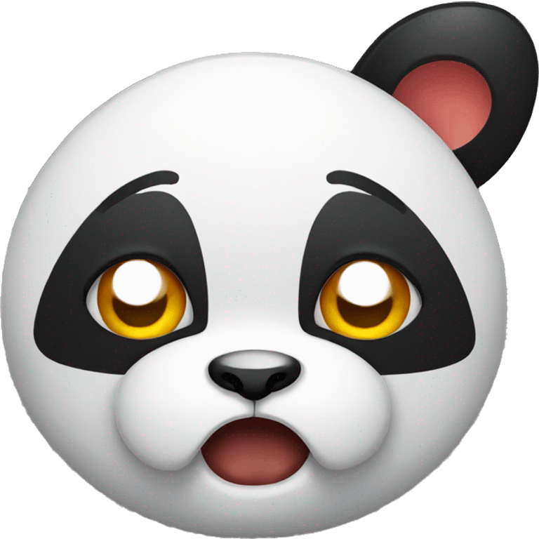 angry cat panda emoji