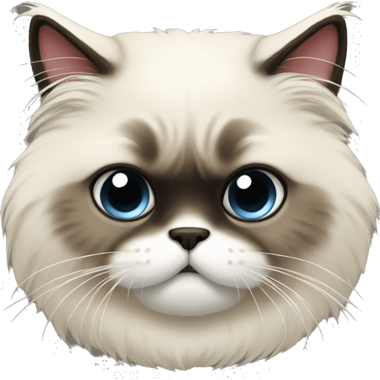 himalayan cat cute emoji