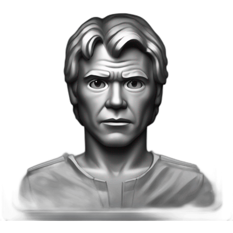 Han Solo in carbonite emoji