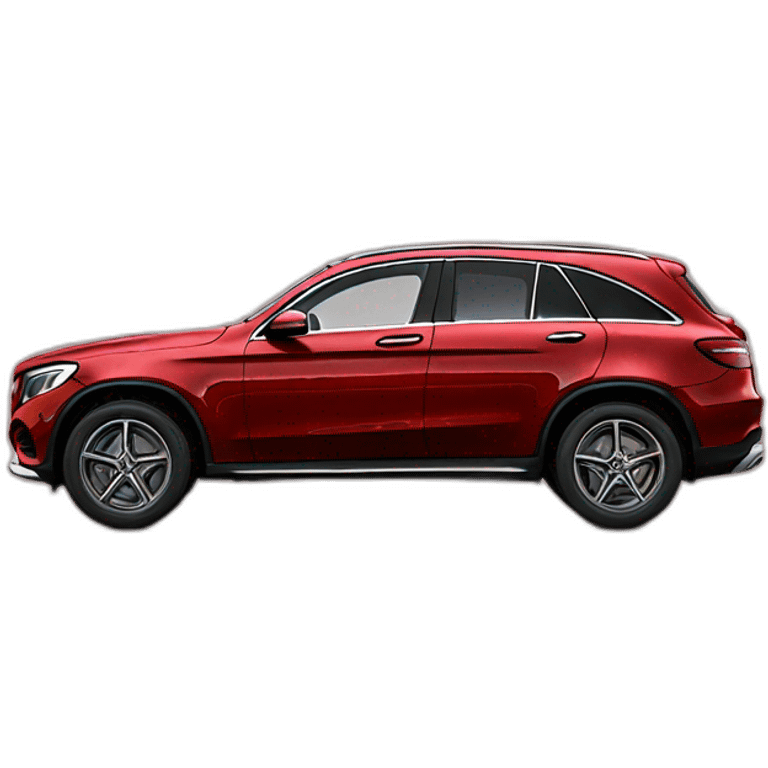 Red Mercedes glc emoji