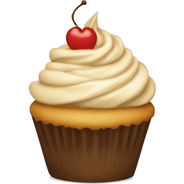 cupcake beige emoji