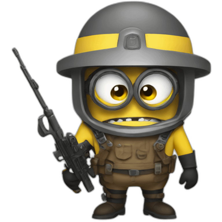 armed minions emoji