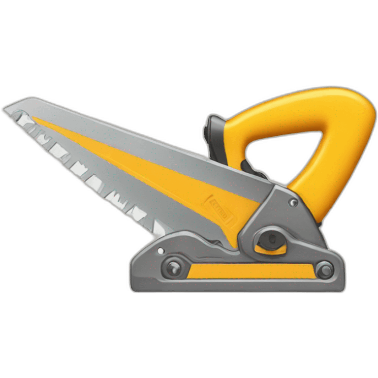 A construction saw emoji