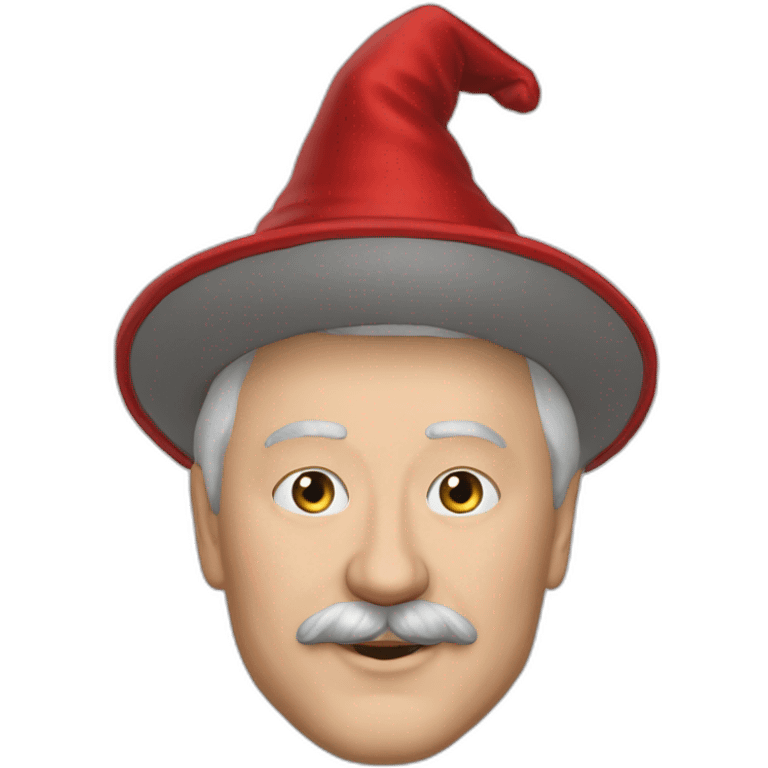 The emoji of President Lukashenko is a wizard emoji