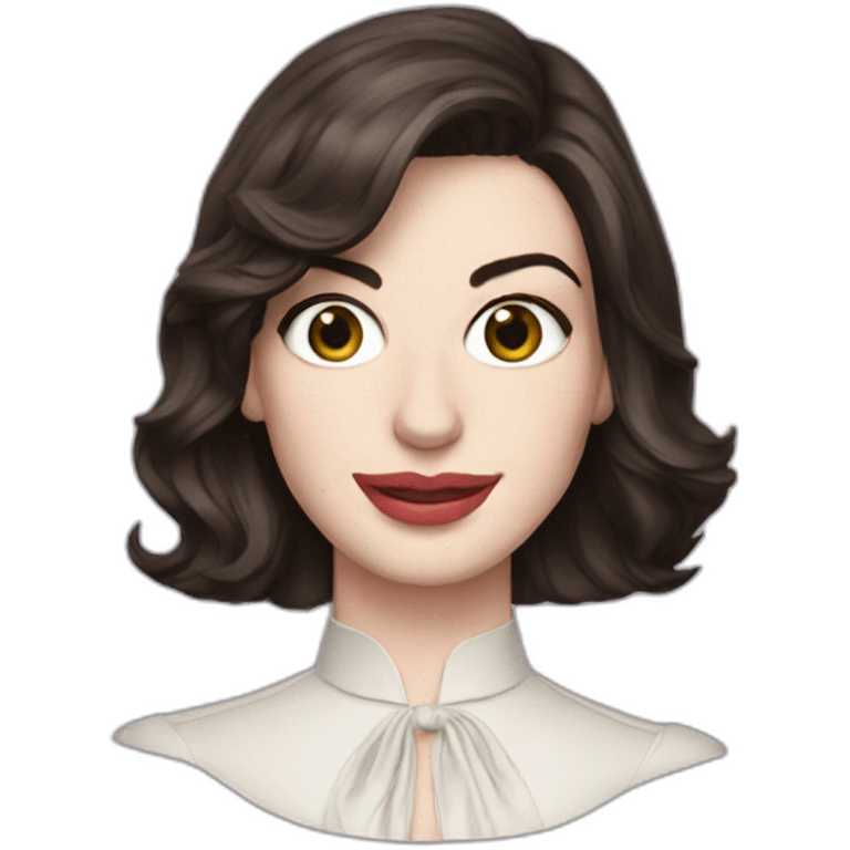 Anne Hathaway emoji