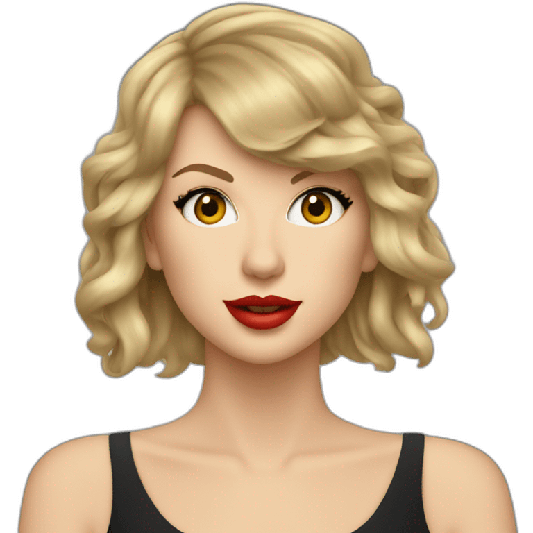 Taylor Swift singer emoji