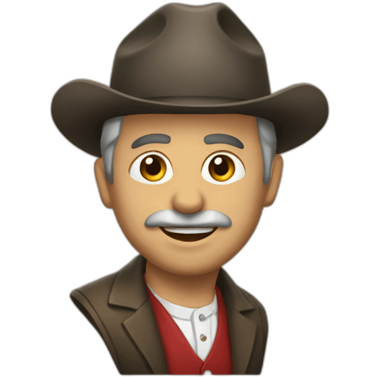 Hombre mayor calvo emoji