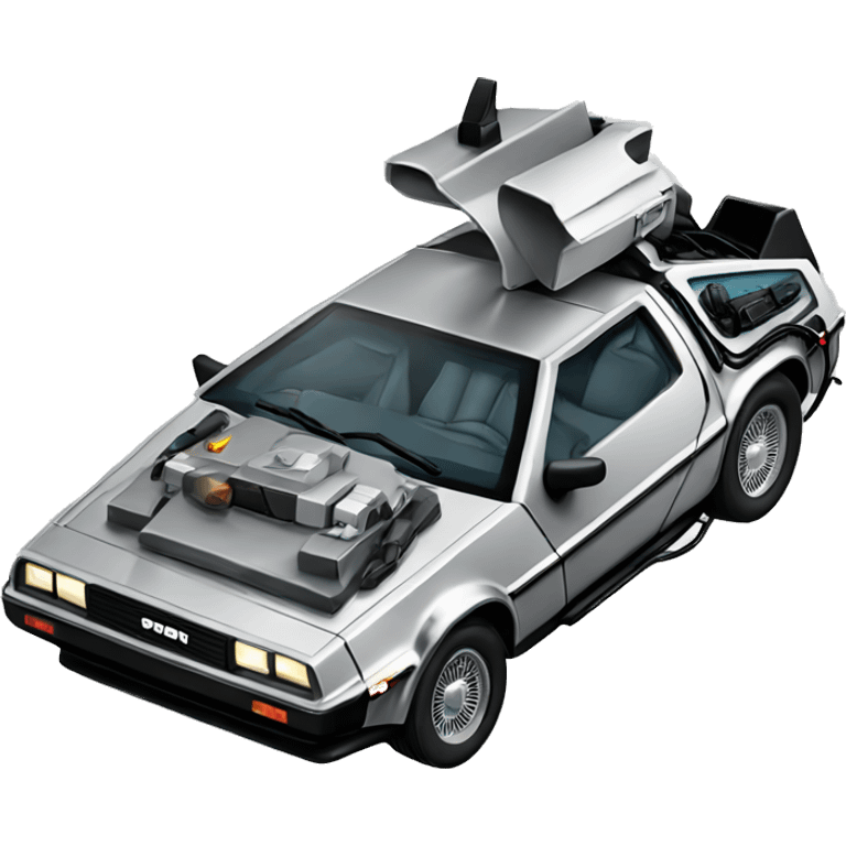 Delorean emoji