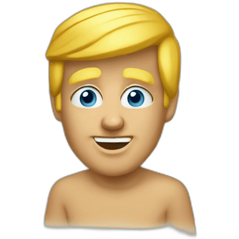 trump-golden-ducha emoji