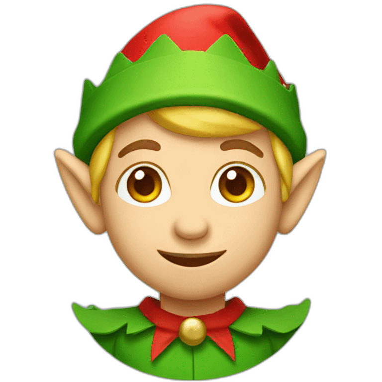 christmas elf emoji