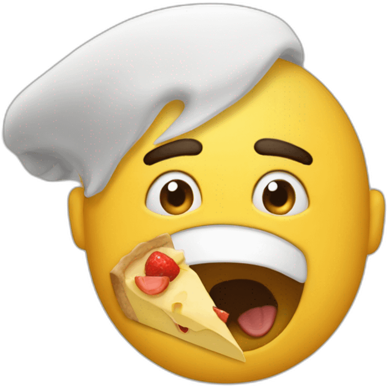 Fabien the hungry emoji