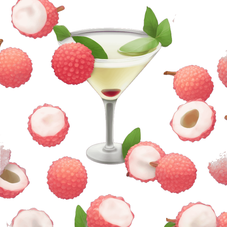 lychee martini emoji