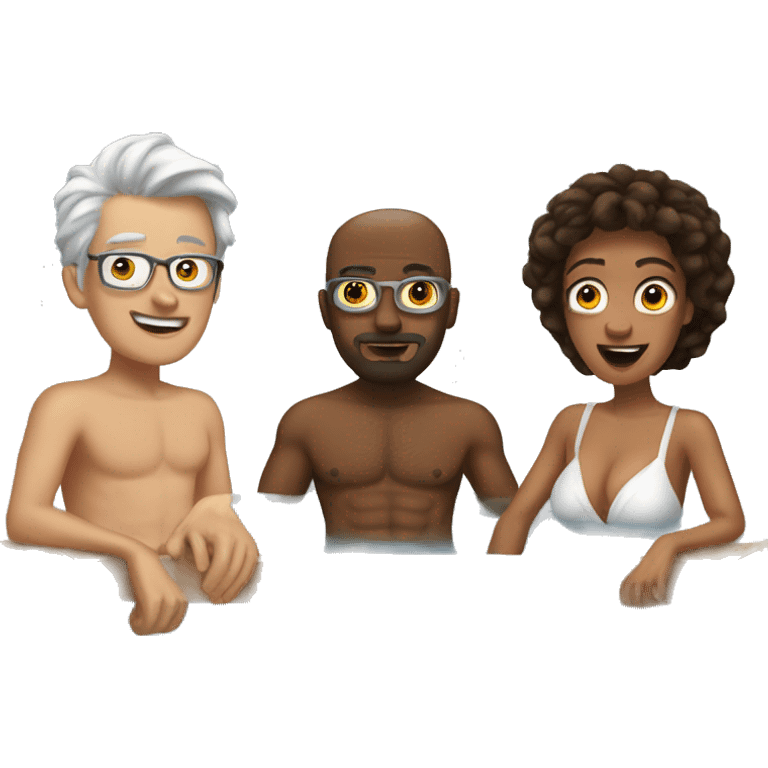 hot tub Time Machine  emoji