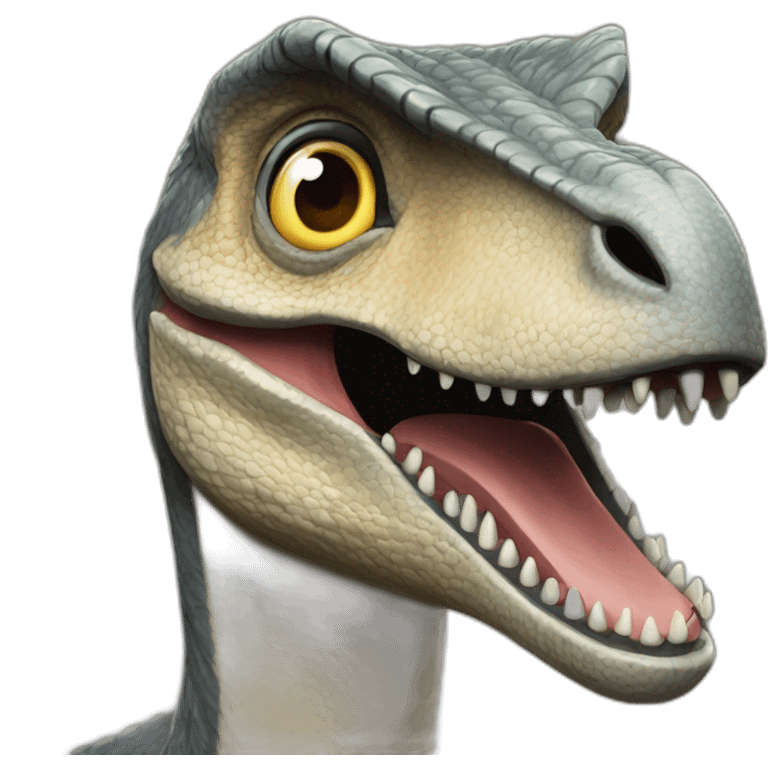 Jurassique World velociraptor emoji