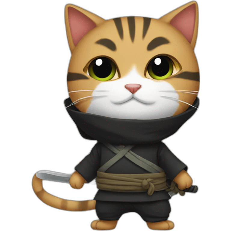 a ninja cat emoji