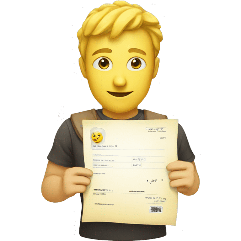 yellow verification check for fantasy writer emoji