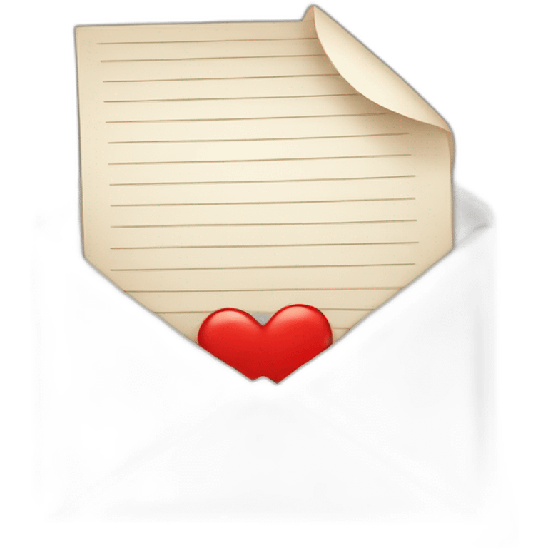 letter love emoji