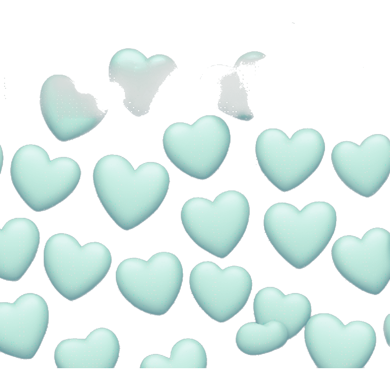 Light blue heart emoji