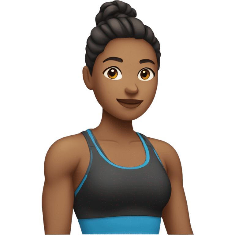 Gym woman emoji