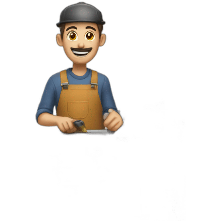 craftman with cartridge press emoji