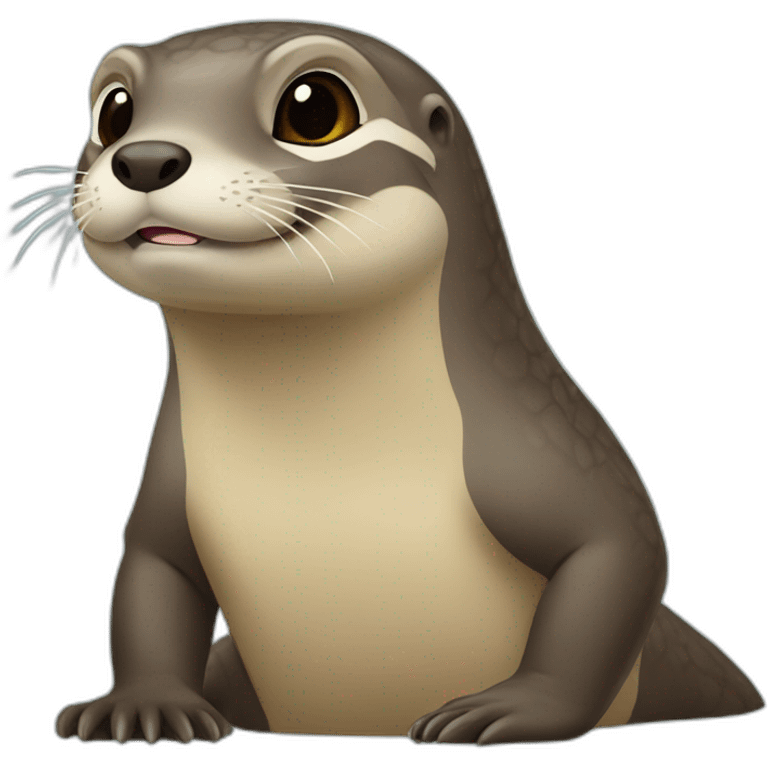 Loutre que tortue emoji